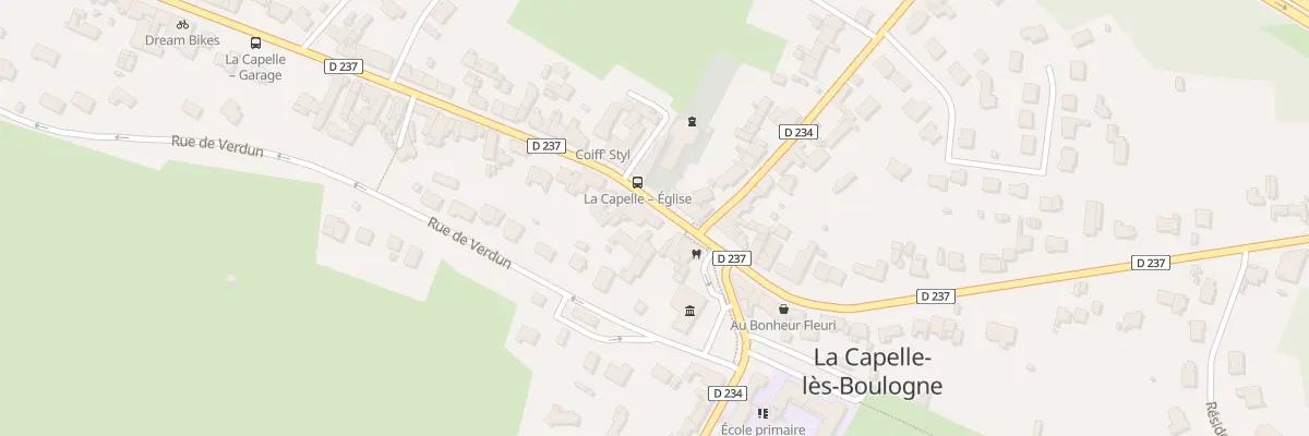 Plan du 205 Av de la Forêt à La Capelle-lès-Boulogne
