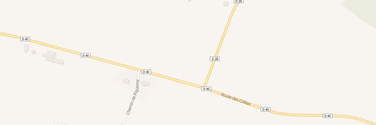 Plan du 85 Rte de Saint-Sulpice à Garrigues