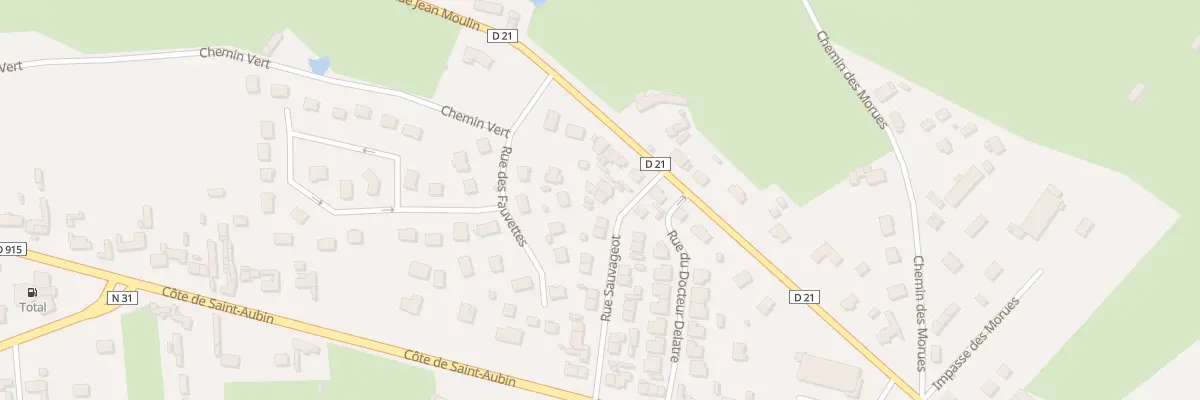 Plan du 21 Rue Sauvageot à Gournay-en-Bray