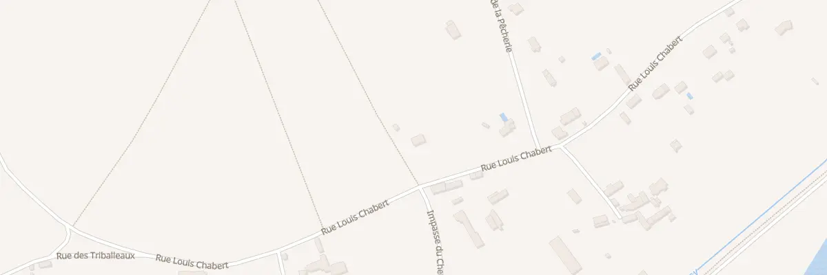 Plan du 1 Rue Louis Chabert à Gièvres