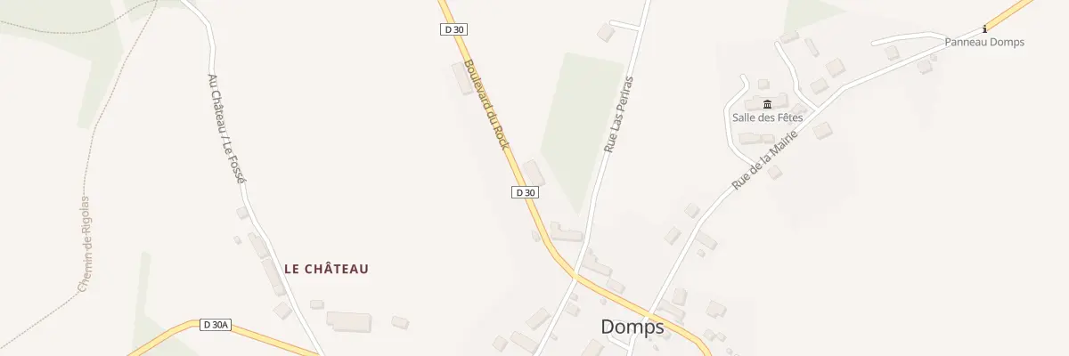Plan du 5017 Domps à Domps