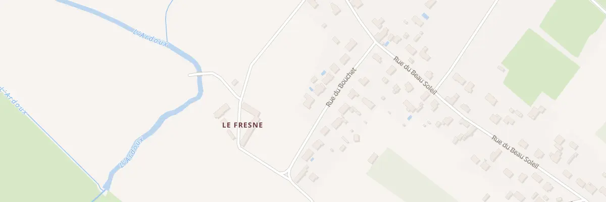Plan du 124 Rue du Bouchet à Dry