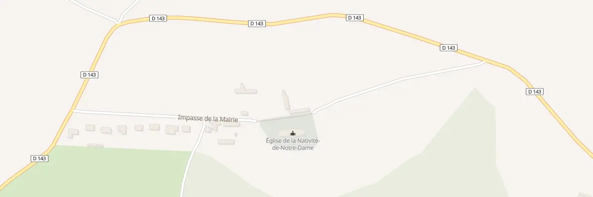 Plan du 10 Imp de l’Eglise à Tigny-Noyelle