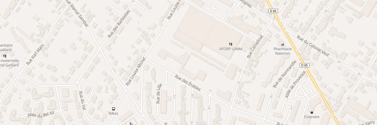 Plan du 14 Rue des Erables à Mantes-la-Ville