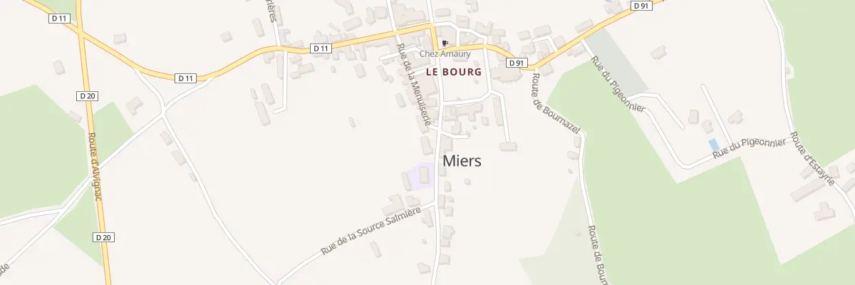 Plan du 5156 Miers à Miers