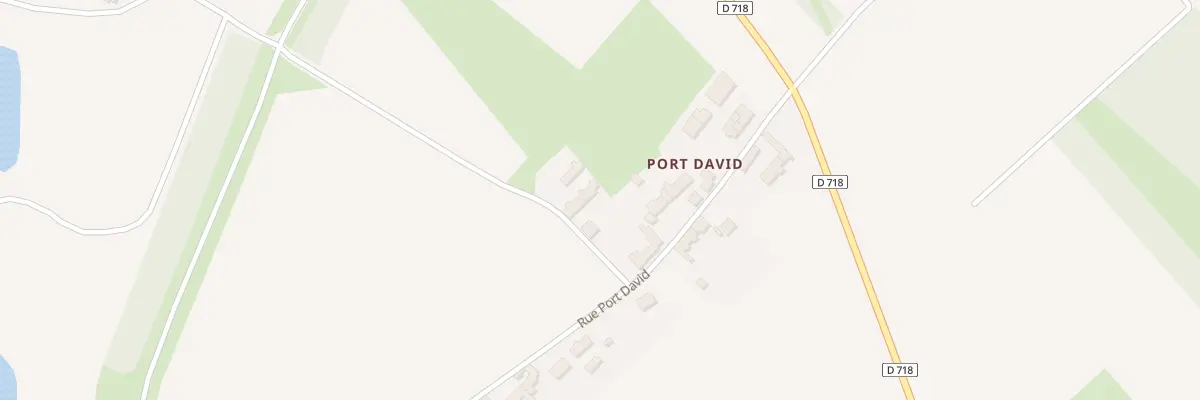 Plan du 158 Rue du Port David à Dry