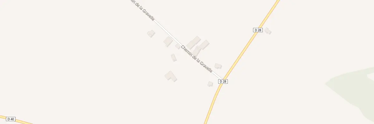 Plan du 107 Che de La Gravelle à Garrigues