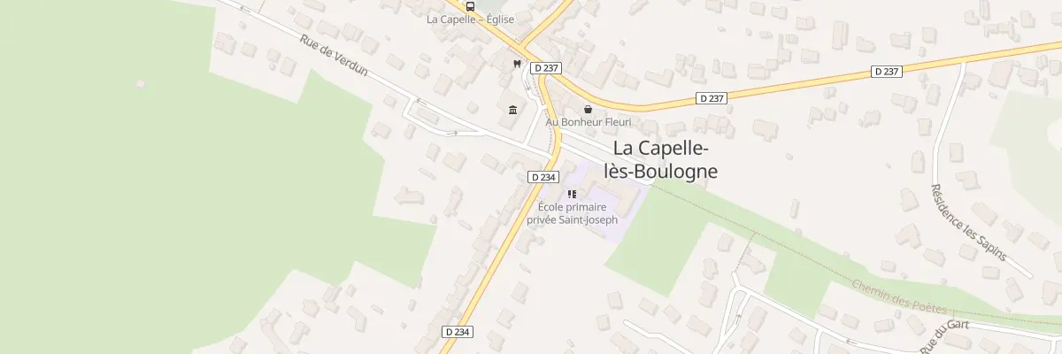Plan du 4 Rue Marcel Caudevelle à La Capelle-lès-Boulogne