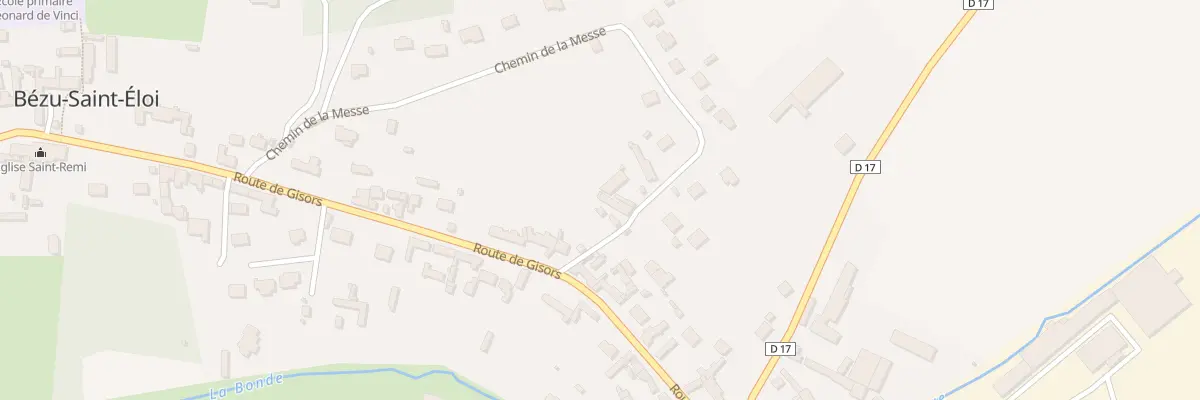 Plan du 22 Saint Eloi à Bézu-Saint-Éloi