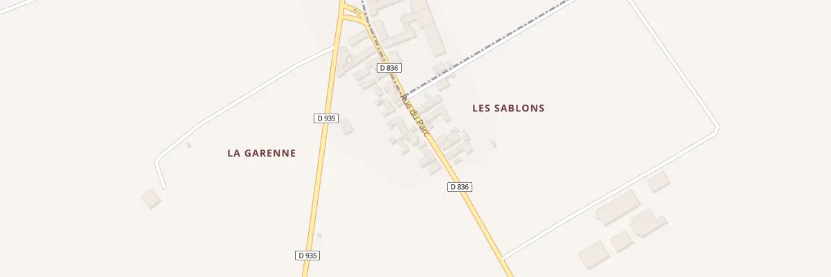 Plan du 18 Rue du Parc à Coinces