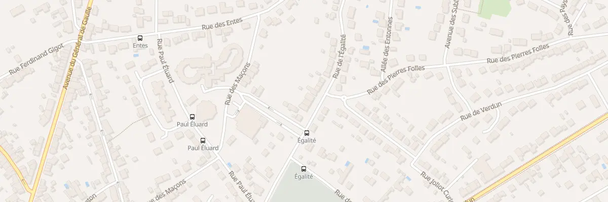 Plan du 63 Rue de l’Egalité à Déols