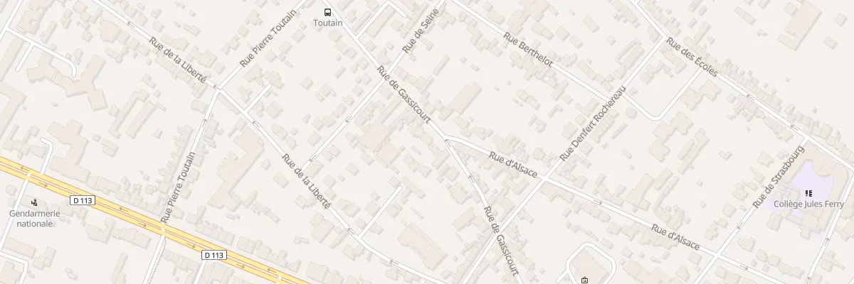 Plan du 53 Rue de Gassicourt à Mantes-la-Jolie