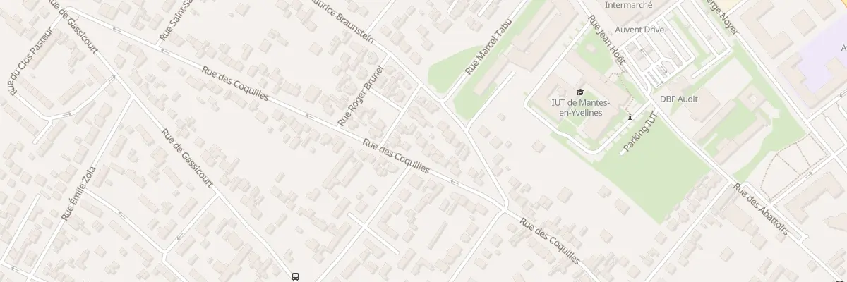 Plan du 34 Rue des Coquilles à Mantes-la-Jolie