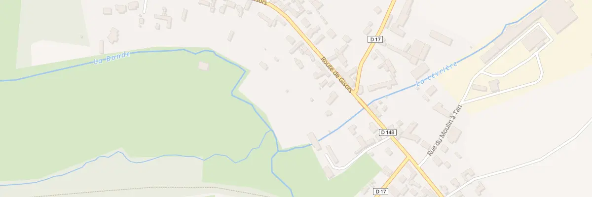 Plan du 43 Rte de Gisors à Bézu-Saint-Éloi