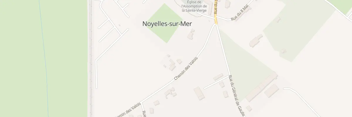 Plan du 138 Che des Valois à Noyelles-sur-Mer