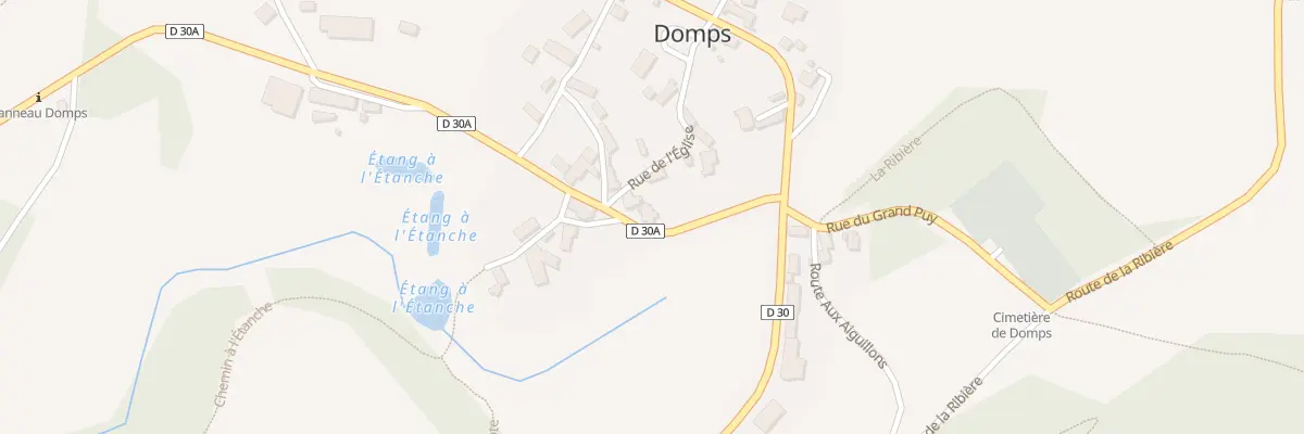 Plan du 5032 Domps à Domps