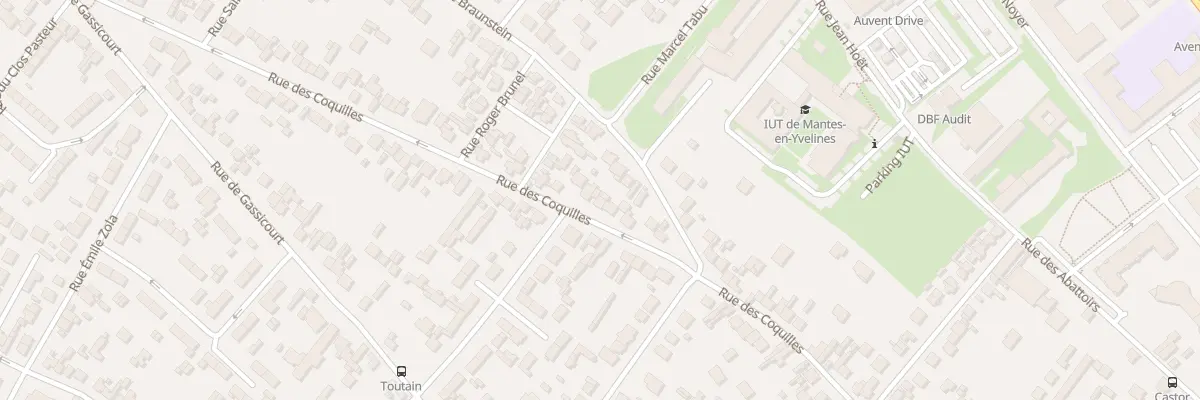 Plan du 30 Rue des Coquilles à Mantes-la-Jolie