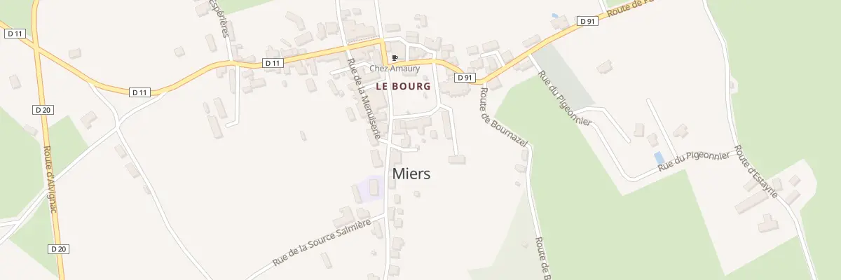Plan du 30 Imp des Glycines à Miers