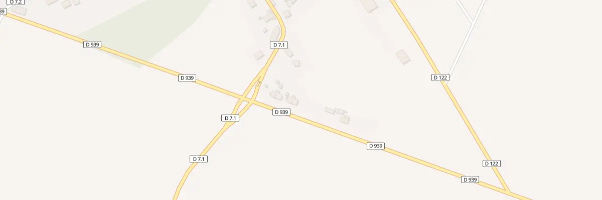Plan du 7 Rte d’Angerville à Voise