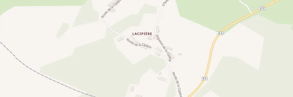 Plan du 245 Rte de la Cipière à Chamberet