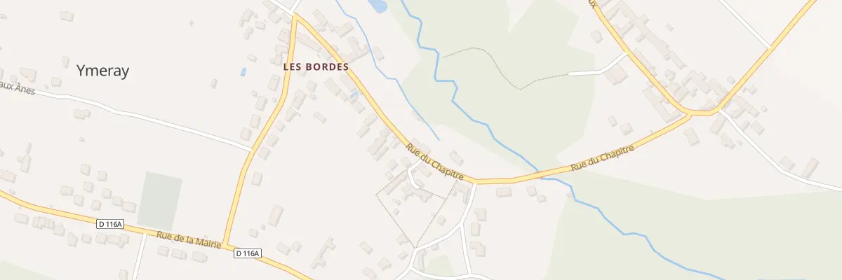 Plan du 7 Rue du Chapitre à Ymeray