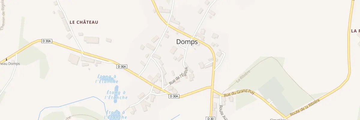 Plan du 5038 Domps à Domps