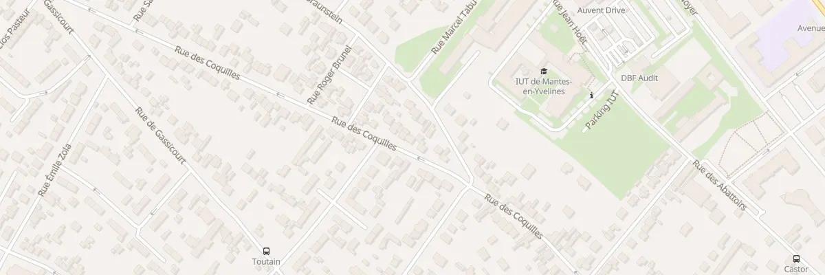 Plan du 28 Rue des Coquilles à Mantes-la-Jolie