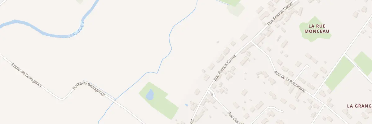 Plan du 640 Rue Francis Carret à Dry