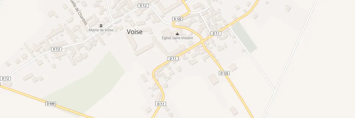 Plan du 7 Rue de Vendôme à Voise