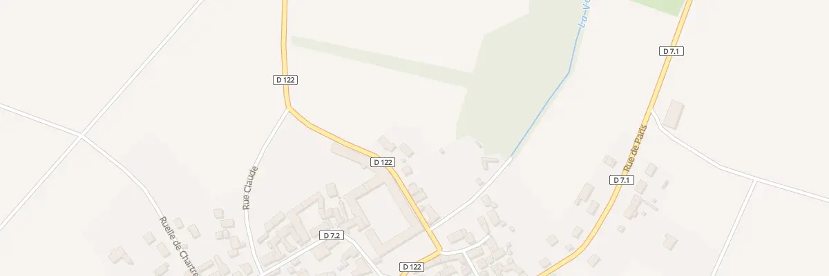 Plan du 28 Rue de Béville à Voise