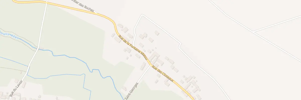 Plan du 3 Rue de la Fontaine Matou à Ymeray