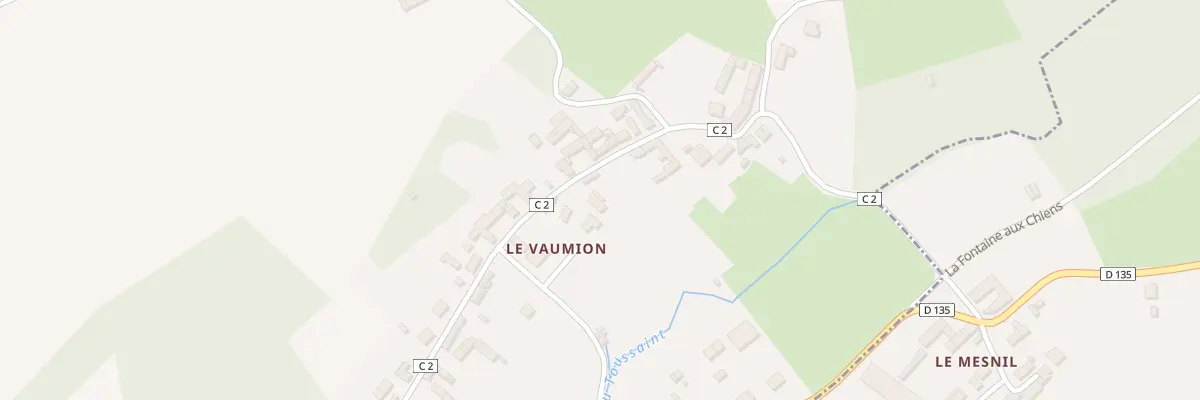 Plan du 28 Gr Grande Rue à Ambleville