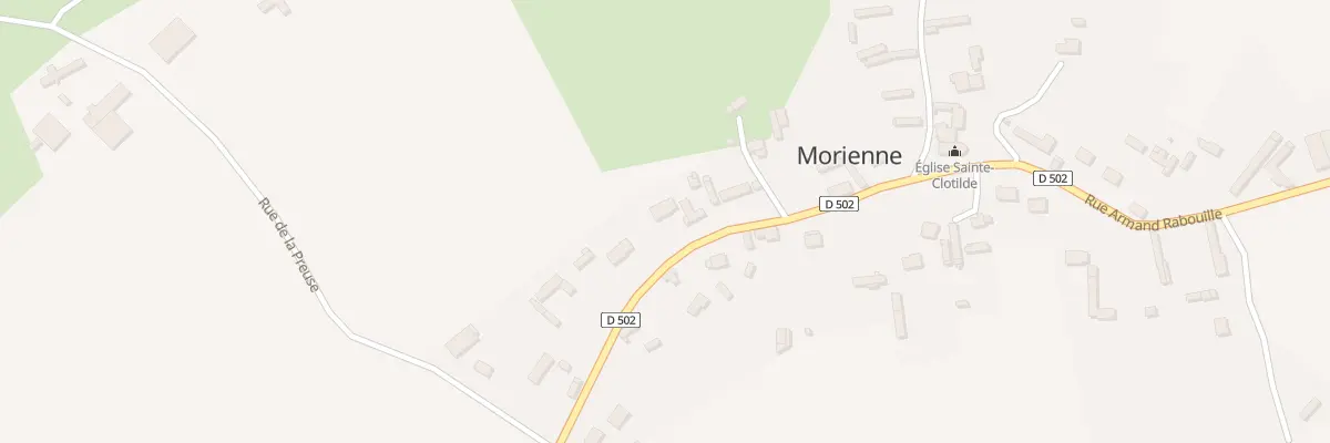 Plan du 5058 Le Bourg à Morienne