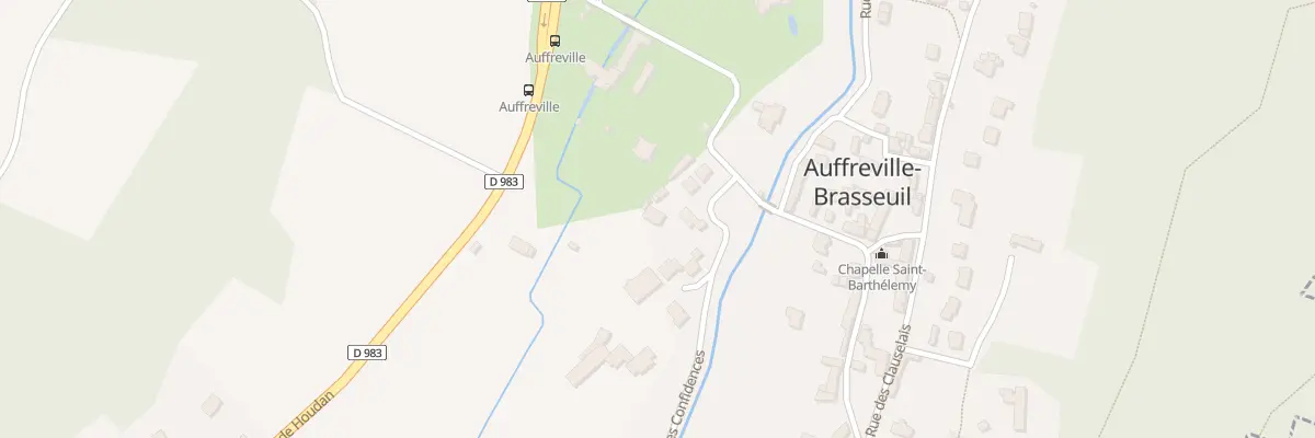 Plan du 13 Imp des Gatines à Auffreville-Brasseuil