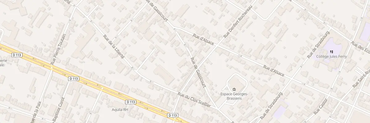 Plan du 39 Rue de Gassicourt à Mantes-la-Jolie