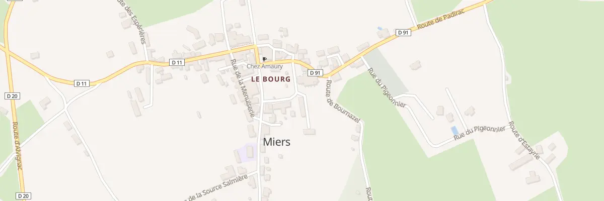 Plan du 4 Imp du Couvent à Miers