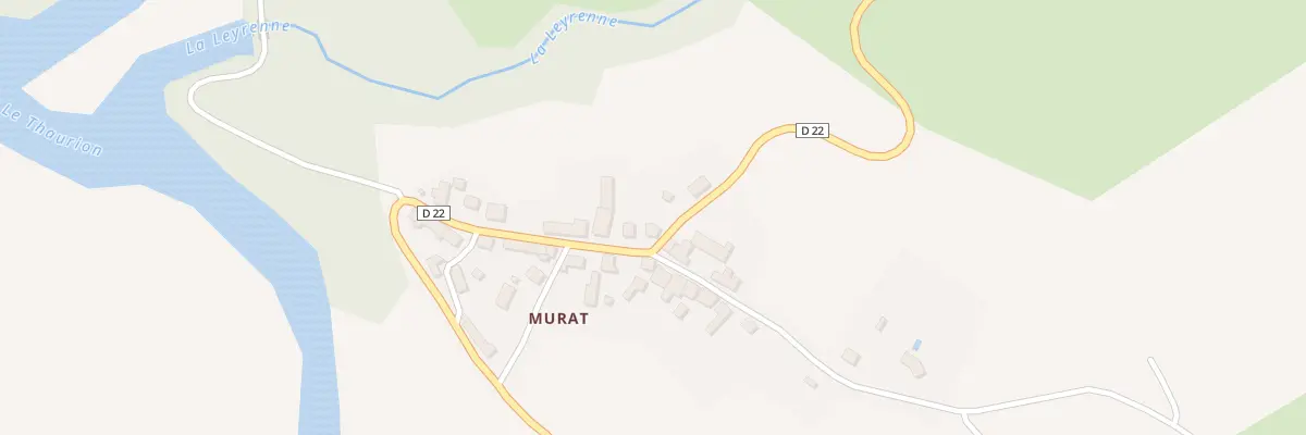 Plan du 16 Murat à Saint-Dizier-Masbaraud