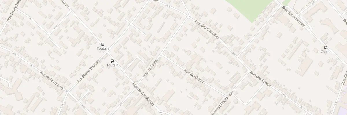 Plan du 30 Rue Berthelot à Mantes-la-Jolie