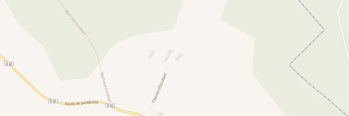 Plan du 5101 Escubert à Bach