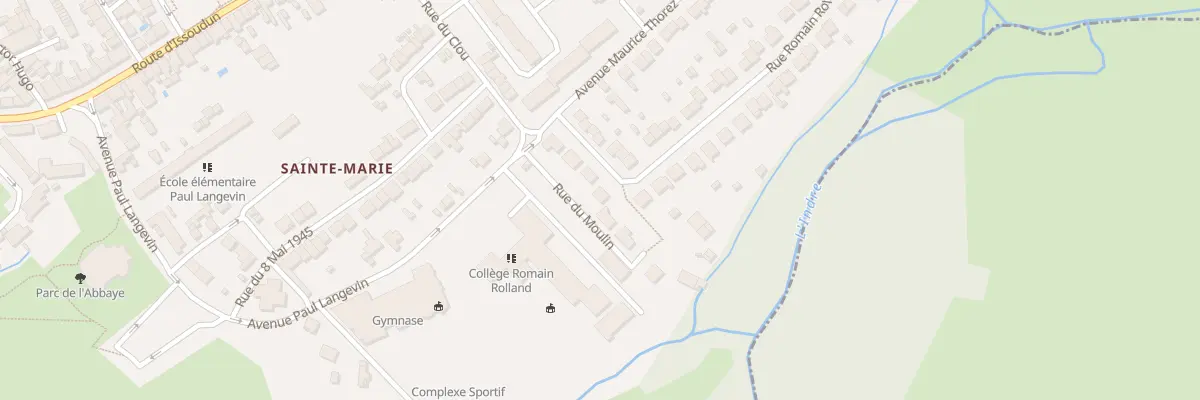 Plan du 7A Rue Romain Rolland à Déols