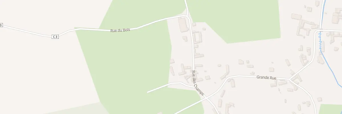 Plan du 2 Le Preyez à Tœufles