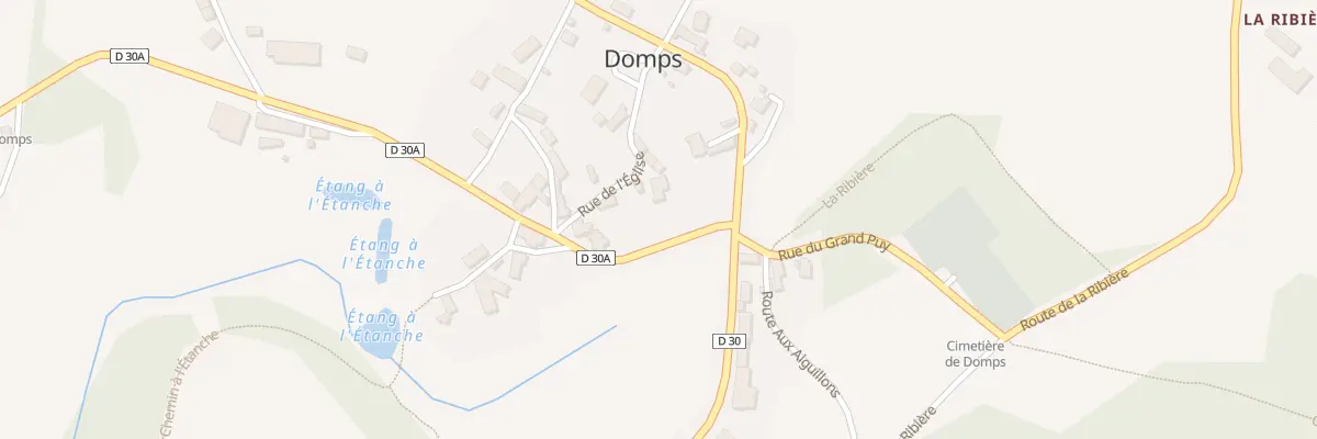 Plan du 5034 Domps à Domps