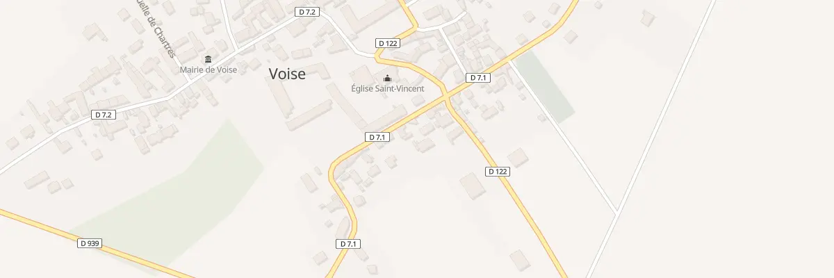 Plan du 5 Rue de Vendôme à Voise
