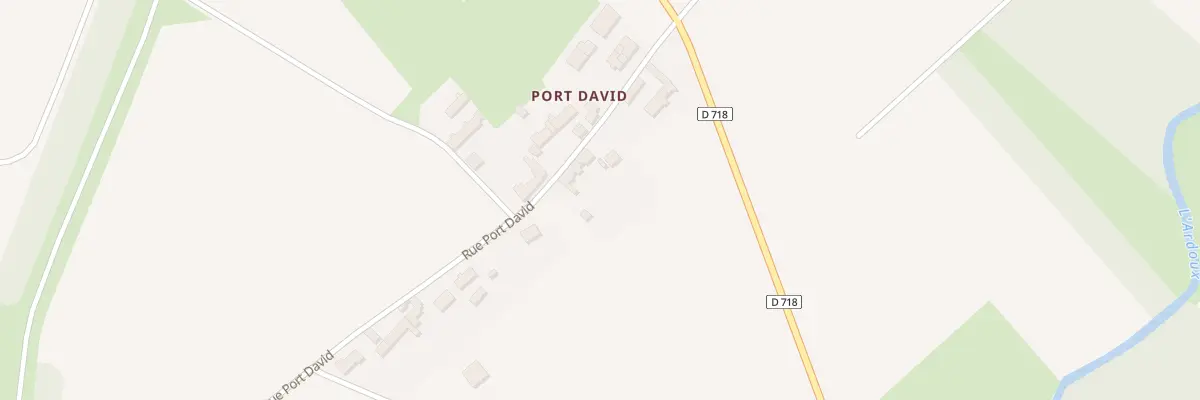 Plan du 145 Rue du Port David à Dry