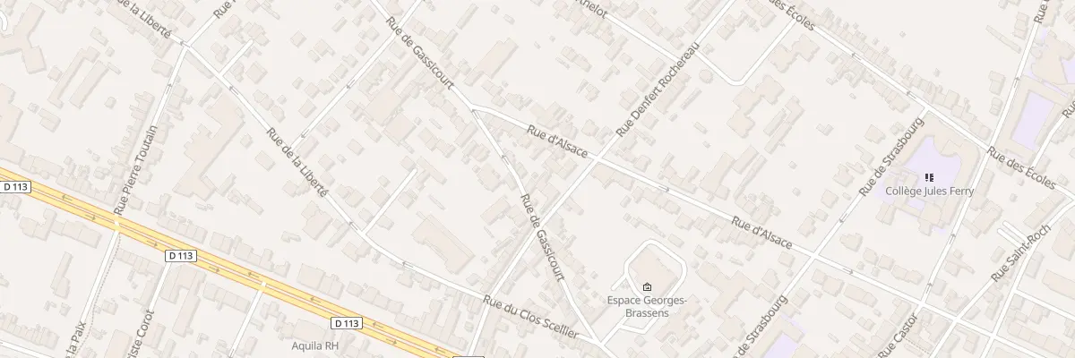 Plan du 52 Rue de Gassicourt à Mantes-la-Jolie