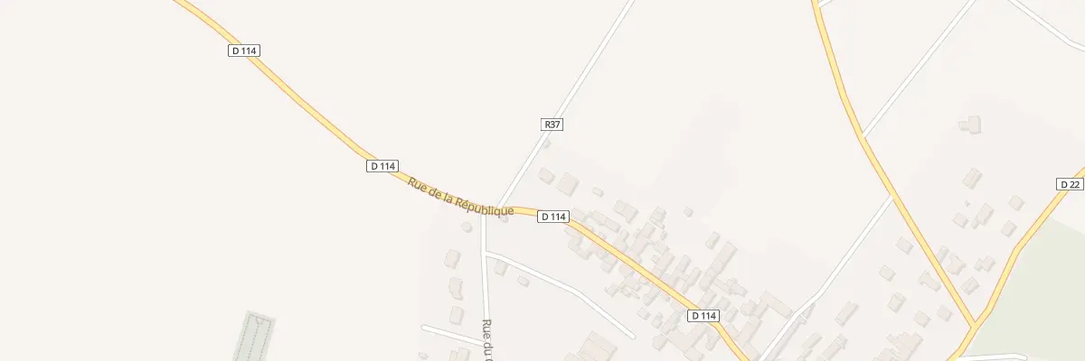 Plan du 50 Rue de la Republique à Prasville