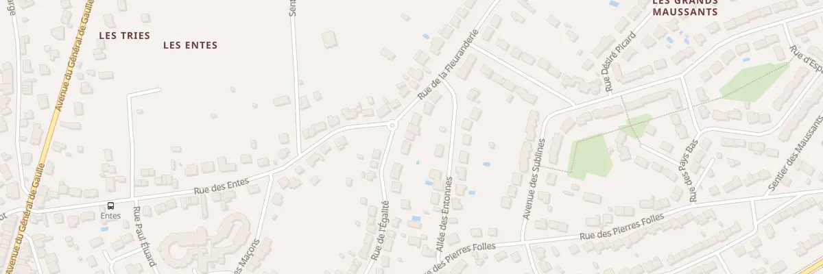 Plan du 56 Rue de l’Egalité à Déols