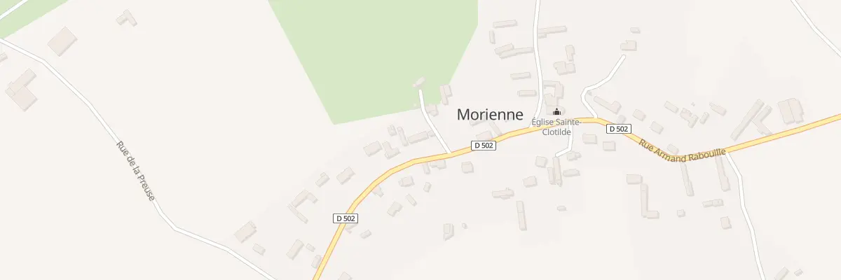 Plan du 5023 Le Bourg à Morienne