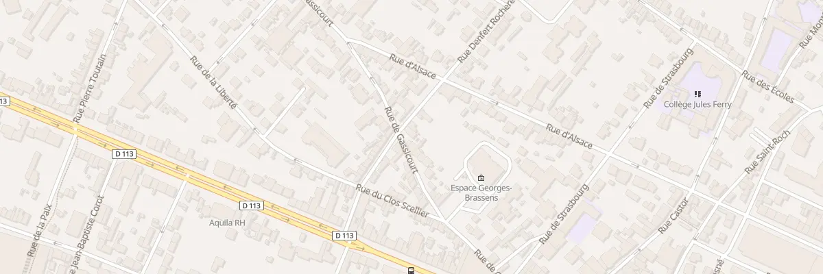 Plan du 48 Rue de Gassicourt à Mantes-la-Jolie