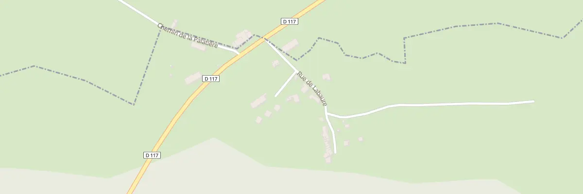 Plan du 115 Hameau de LABAURE à Celles